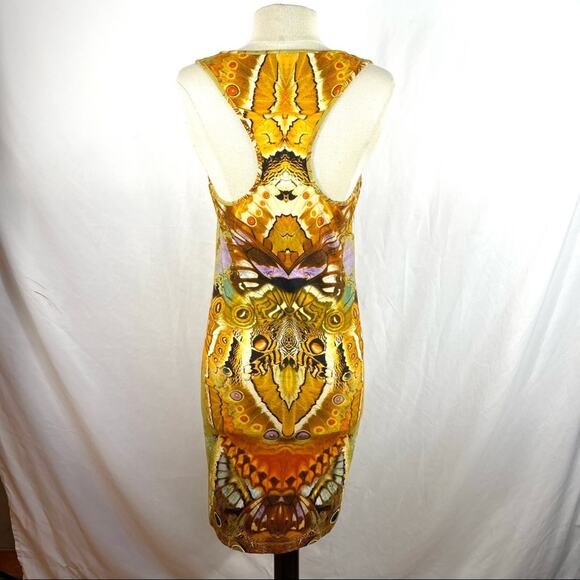 ALEXANDER McQUEEN Spring 2010 Plato's Atlantis Moth Camouflage Tank Dress Sz 44 - Picture 3 of 16